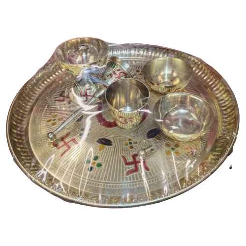 Brass Pooja Thali